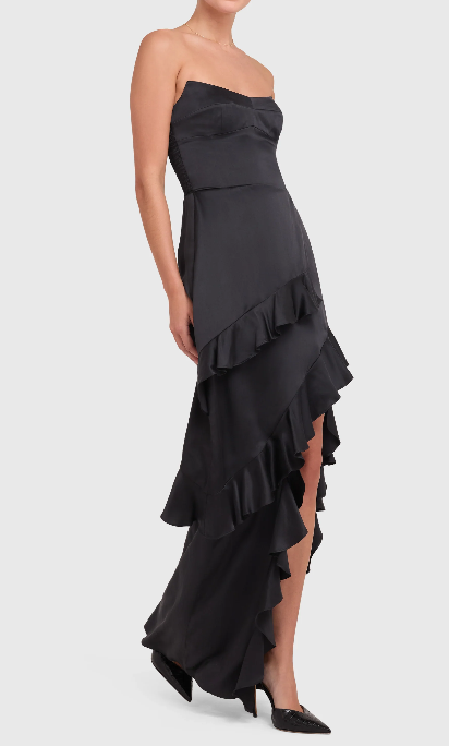 Magnolia Silk Maxi Dress