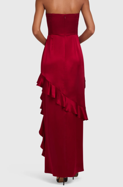 Magnolia Silk Maxi Dress