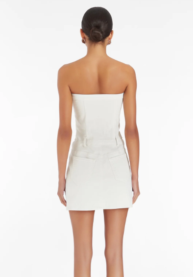 Teyana Dress in Denim - Sofie Grey