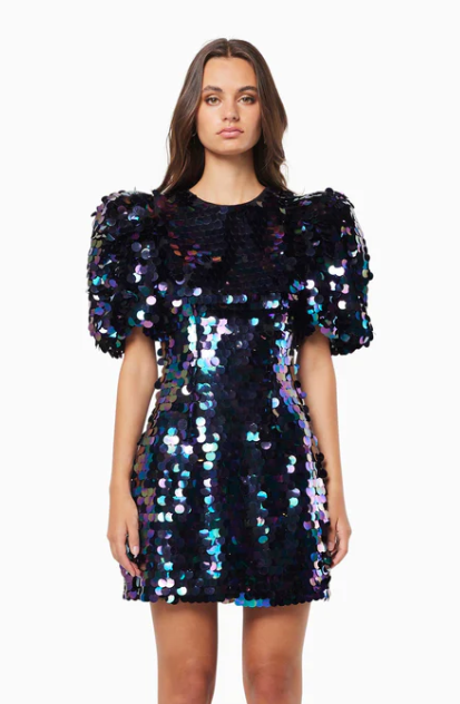 Carolyn Mini Dress - Sofie Grey