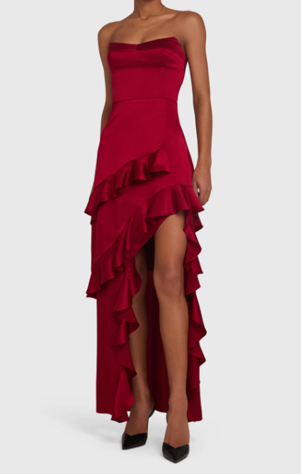 Magnolia Silk Maxi Dress