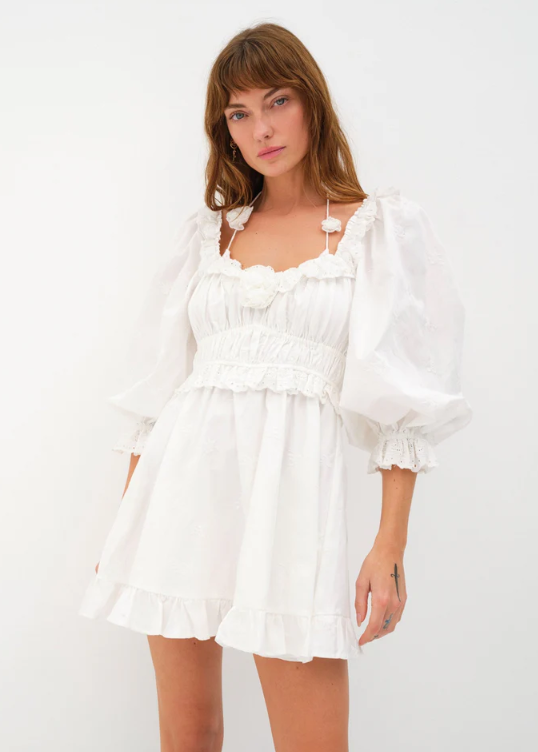 Tiana Mini Dress - Sofie Grey