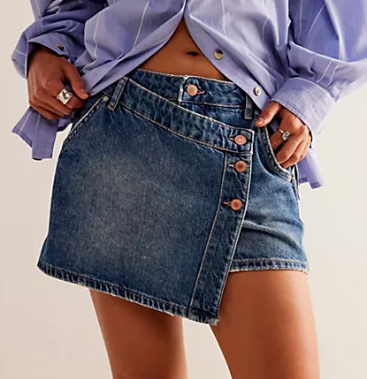 Wynne Denim Skirt